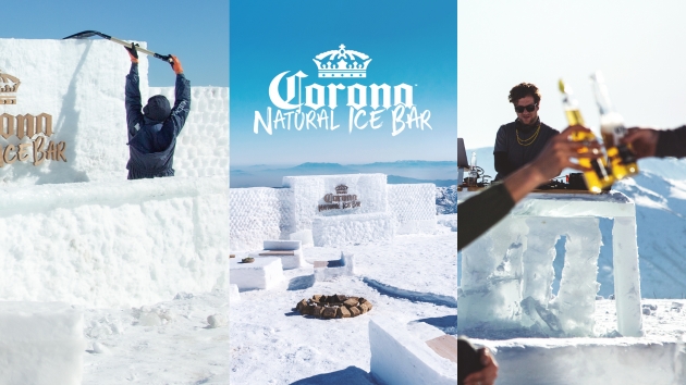 Anheuser-Busch InBev öffnet Corona-Bar auf der Zugspitze - Anheuser-Busch InBev eröffent Corona Natural Ice Bar auf der Zugspitze - Quelle: AB InBev